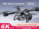 2026 V14 Professional Drone 6K HD Dual Camera Wifi FPV Portable RC Quadcopter 2 BATTERY,Drones 17039321