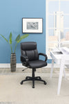 ZUN Classic Look Extra Padded Cushioned Relax 1pc Office Chair Home Work Relax Black Color HS00F1682-ID-AHD