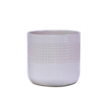 Handmade White Ceramic Planter Set of 3 , Indoor & Outdoor Flower Pots for W3273P322255