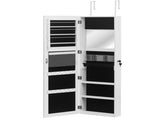 Retro PVC Wood Grain Coating Whole Body Mirror Decoration Storage Dressing Mirror Jewelry Mirror 35229024