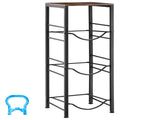 4-Tier Water Jug Rack, Organizer for 3 and 5 Gallon Bottles, Heavy-Duty Storage Shelf with 87163275