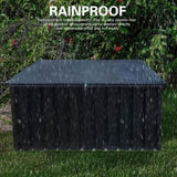 Outdoor Metal Storage Box Store Small W1350P170936