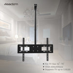 ZUN TMC-7006 Ceiling Mount TV Wall Bracket Roof Rack Pole Retractable For 32"-70" Flat Screen 82679639