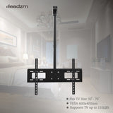 ZUN TMC-7006 Ceiling Mount TV Wall Bracket Roof Rack Pole Retractable For 32"-70" Flat Screen 82679639