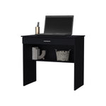 ZUN Kaylor Storage Desk, Modern Design with Drawer and Shelf B200P176189