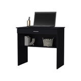 ZUN Kaylor Storage Desk, Modern Design with Drawer and Shelf B128P176189