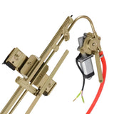 2 Door Flat Glass Power Window Kit with Switches Wiring Universal 63381192