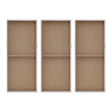 Heavily Embellished 3-piece Canvas Wall Art Set B03598856