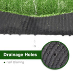 ZUN Realistic Synthetic Artificial Grass Mat 65x 3ft with 3/8" grass blades height Indoor Outdoor Garden 49982071