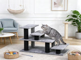 Modular Pet Cat Stairs, 2/3/4Step Flexible Setup Pet Steps for Bed and Sofa T3971P612033