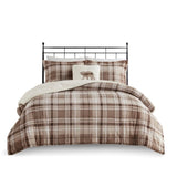 King Plush to Sherpa Down Alternative Comforter Set B035100511