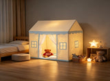 Kids Castle Play Tent 1-5 Years Old Toddler Tent with Mat and Lamp Indoor Outdoor Play House for 63396805