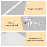 66.1x42.1x14.2in Perfect 4 layers of shelves Closet Organizing rackweight capacity of the hanging 35439425