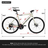 ZUN A28320 Mountain Bike , Suspension Fork, Steel Frame Disc-Brake for Men Women Mens Bicycle Adlut Bik W1856P188060