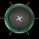 YC 6FT Springfree no Gap Trampoline- Green W550P288198