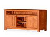 Eucalyptus Sideboard, Natural Oil, High-end Furniture for Outdoor Home B046104519