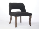 Wooden Dining Chairs Set of 2, Modern Fabric Upholstered Dining Room Chair Kitchen Chairs, Farmhouse 45837464