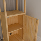 41 inch multi-scene use large capacity single door locker with one shelf W2207P308723