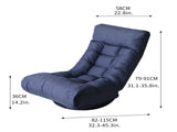 floor chair single sofa reclining chair Japanese chair lazy sofa tatami balcony reclining chair W24417915