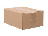 50pcs 10 "x 8" x 6 " thick 3mm corrugated cardboard box in kraft paper color 77853578