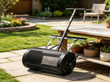24" Wide Compost & Peat Moss Spreader, Height Adjustable 24.4"-26.4", Durable Lightweight Lawn & 09660392