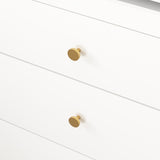 Small Vanity Desk with Mirror - White Makeup Vanitys Set Make up Table with Chair, Drawers, Mini W409P195100