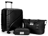 Luggage Sets 3 Piece, PP Luggage Set, Suitcases with Wheels, Hardside Hard Shell Travel Luggage with 81888740