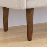 Teddy velvet storage stool, ,with storage space, suitable for apartments, living rooms and W487P226362