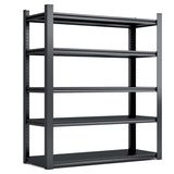 78"H 5 Tier Metal Shelves for Storage Shelving 2000LBS Heavy Duty Storage Shelves Adjustable 77724756