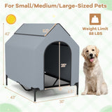 30" x 43" pet house with windows 42271140