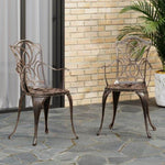 ZUN Tucson Dining Chair, Black Copper 50737.00MP2