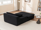 Right Armrest Chaise Lounge Chair Upholstered Sofa Bed No Assembly Required,Oversized Sleeper Chair W1170P333284