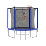 ZUN 8FT TRAMPOLINE Blue K1163P147159