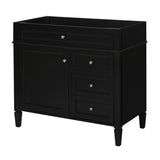 36'' Bathroom Vanity without Top Sink, Modern Bathroom Storage Cabinet with 2 Drawers and a Tip-out N710P186084B