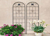 4 Pack Metal Garden Trellis 71" x 19.7" Rustproof Trellis for Climbing Plants Outdoor Flower Support W1586P266862