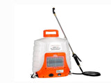 Battery Powered Backpack Sprayer, 0-90 PSI Adjustable Pressure, 12V 8Ah Battery, 8 Nozzles & 2 69235760