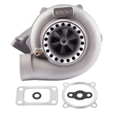 ZUN Upgraded GT35 GT3582 GT3540 T3 AR.70 AR.63 FLOAT BEARING TURBO CHARGER 600HPS COMPRESSOR 86393678