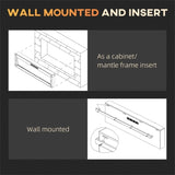 Electric fireplace heater 78514992