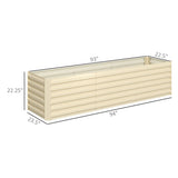 Raised Garden Bed/Garden Bed Galvanized Planter 94604049