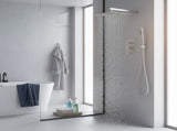 Male NPT Brushed Nickel Shower System, Shower Faucet Set for Bathroom Shower Fixtures with 12 Inch 71633519