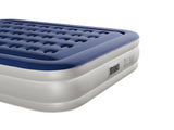Queen Air Mattress with Built-in Pump, 18in Raised Comfort Blow up Mattress, Quick 09061110