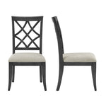 ZUN Wooden Frame Upholstered Dining Chairs set of 2,Mid Century Retro Chairs Comfor Kitchen Chairs for W2582P205386