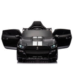 ZUN 12V Ford Mustang Shelby GT500 ride on car with Remote Control 3 Speeds, Electric Vehicle Toy for W1396P149661