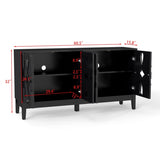 60.5" Mid Century Modern Sideboard Buffet with Storage, TV Media Console Table, Storage W1801P268982