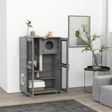 Cat Villa, Cat Apartment with Wheels 84967638