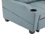 3-in-1 Convertible Sleeper Chair, Pull Out Sofa Bed with 3-Level Adjustable Backrest, USB & Type-C 50543043