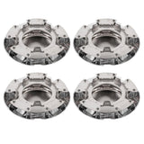 SETOF4 FORD TRUCK VAN 8LUG 16" Chrome Wheel Center Hub Caps Nut Covers Alloy Rim 49353308