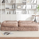 Upholstered Human Dog Bed for Adult & Pets,with 5 Adjustable Position &Massage Pillow, Bean Bag W1170P282475