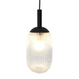 Giza Pendant Lamp - Black and Clear B183P301069