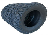 Pair of 23x10.50-12 6 Ply Lawn Mowers turf Tires Tubeless 1000lbs 05556412